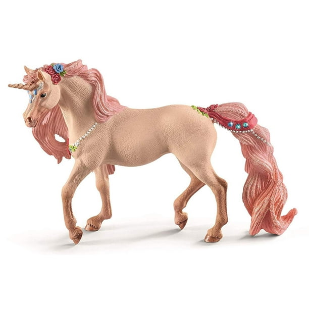 Multicolor Schleich Decorated Unicorn Mare Toy Multicolor Schleich Decorated Unicorn Mare Toy